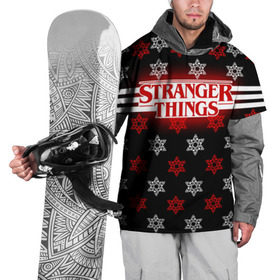 Накидка на куртку 3D с принтом Свитер Stranger Things Dark в Кировске, 100% полиэстер |  | stranger things | очень странные дела