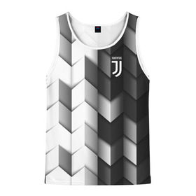 Мужская майка 3D с принтом Juventus 2018 Geometry Sport в Кировске, 100% полиэстер | круглая горловина, приталенный силуэт, длина до линии бедра. Пройма и горловина окантованы тонкой бейкой | Тематика изображения на принте: fc | juventus | спорт | спортивные | фк | футбол | футбольный клуб | ювентус