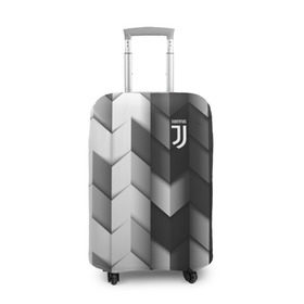 Чехол для чемодана 3D с принтом Juventus 2018 Geometry Sport в Кировске, 86% полиэфир, 14% спандекс | двустороннее нанесение принта, прорези для ручек и колес | fc | juventus | спорт | спортивные | фк | футбол | футбольный клуб | ювентус