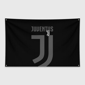 Флаг-баннер с принтом Juventus 2018 Original в Кировске, 100% полиэстер | размер 67 х 109 см, плотность ткани — 95 г/м2; по краям флага есть четыре люверса для крепления | fc | juventus | спорт | спортивные | фк | футбол | футбольный клуб | ювентус