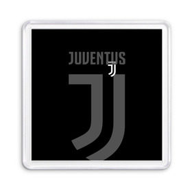 Магнит 55*55 с принтом Juventus 2018 Original в Кировске, Пластик | Размер: 65*65 мм; Размер печати: 55*55 мм | fc | juventus | спорт | спортивные | фк | футбол | футбольный клуб | ювентус