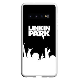 Чехол для Samsung Galaxy S10 с принтом Linkin Park в Кировске, Силикон | Область печати: задняя сторона чехла, без боковых панелей | bennington | chester | linkin park | альтернативный | беннингтон | группа | ленкин | линкин | майк | метал | музыкант | ню | нюметал | парк | певец | рок | рэп | честер | электроник