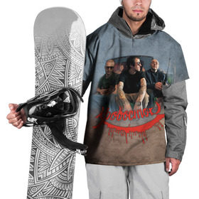 Накидка на куртку 3D с принтом Кровосток в Кировске, 100% полиэстер |  | Тематика изображения на принте: кровосток | шило