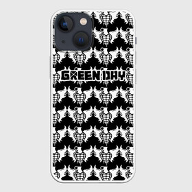 Чехол для iPhone 13 mini с принтом Green Day в Кировске,  |  | american idiot | green day | альтернативный | билли джо армстронг | грин дей | группа | зелёный день | майк дёрнт | музыка | надпись | панк | поп | поппанк | рок | тре кул