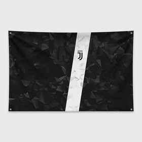 Флаг-баннер с принтом Juventus 2018 Line в Кировске, 100% полиэстер | размер 67 х 109 см, плотность ткани — 95 г/м2; по краям флага есть четыре люверса для крепления | fc | juventus | спорт | спортивные | фк | футбол | футбольный клуб | ювентус