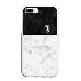 Чехол для iPhone 7Plus/8 Plus матовый с принтом Juventus 2018 Black and White в Кировске, Силикон | Область печати: задняя сторона чехла, без боковых панелей | fc | juventus | спорт | спортивные | фк | футбол | футбольный клуб | ювентус