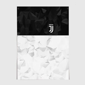 Постер с принтом Juventus 2018 Black and White в Кировске, 100% бумага
 | бумага, плотность 150 мг. Матовая, но за счет высокого коэффициента гладкости имеет небольшой блеск и дает на свету блики, но в отличии от глянцевой бумаги не покрыта лаком | fc | juventus | спорт | спортивные | фк | футбол | футбольный клуб | ювентус