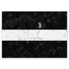 Поздравительная открытка с принтом Juventus White Line в Кировске, 100% бумага | плотность бумаги 280 г/м2, матовая, на обратной стороне линовка и место для марки
 | Тематика изображения на принте: fc | juventus | спорт | спортивные | фк | футбол | футбольный клуб | ювентус