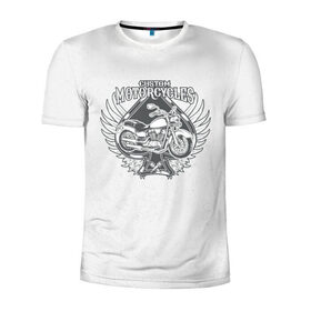 Мужская футболка 3D спортивная с принтом Vintage motocycle 4 в Кировске, 100% полиэстер с улучшенными характеристиками | приталенный силуэт, круглая горловина, широкие плечи, сужается к линии бедра | 