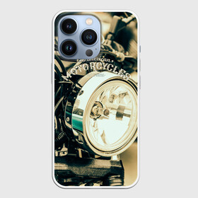 Чехол для iPhone 13 Pro с принтом Vintage motocycle в Кировске,  |  | harley | motorbike | motorcycle | race | rider | ryder | speed | байк | гонки | гонщик | мото | мотобайк | мотоцикл | райдер | скорость | харлей