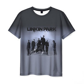 Мужская футболка 3D с принтом Группа Linkin Park в Кировске, 100% полиэфир | прямой крой, круглый вырез горловины, длина до линии бедер | bennington | chester | linkin park | альтернативный | беннингтон | группа | ленкин | линкин | майк | метал | музыкант | ню | нюметал | парк | певец | рок | рэп | честер | электроник