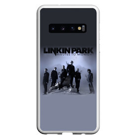 Чехол для Samsung Galaxy S10 с принтом Группа Linkin Park в Кировске, Силикон | Область печати: задняя сторона чехла, без боковых панелей | bennington | chester | linkin park | альтернативный | беннингтон | группа | ленкин | линкин | майк | метал | музыкант | ню | нюметал | парк | певец | рок | рэп | честер | электроник