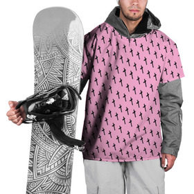 Накидка на куртку 3D с принтом LiL PEEP Pattern в Кировске, 100% полиэстер |  | Тематика изображения на принте: lil peep. cry baby | лил пип