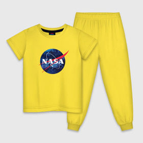 Детская пижама хлопок с принтом NASA в Кировске, 100% хлопок |  брюки и футболка прямого кроя, без карманов, на брюках мягкая резинка на поясе и по низу штанин
 | nasa | астронавт | астрофизика | космическое агенство | космонавт | космос | наса | скафандр   | шлем