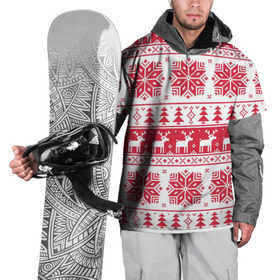 Накидка на куртку 3D с принтом mc4 в Кировске, 100% полиэстер |  | Тематика изображения на принте: елка | елки | новый год | олени | олень | свитер | снежинка | снежинки