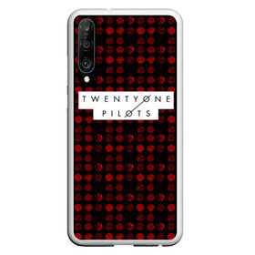 Чехол для Honor P30 с принтом Twenty One Pilots Red в Кировске, Силикон | Область печати: задняя сторона чехла, без боковых панелей | rock | t.o.p. | top | twenty one pilots | рок