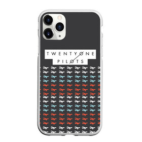 Чехол для iPhone 11 Pro Max матовый с принтом Twenty One Pilots Planes Brand в Кировске, Силикон |  | Тематика изображения на принте: rock | t.o.p. | top | twenty one pilots | рок