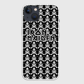 Чехол для iPhone 13 с принтом Iron Maiden в Кировске,  |  | iron maiden | адриан смит | айрон мейден | гроза | группа | дэйв мюррей | железная дева | ирон майден | метал | мрачный | музыка | песни | рок | стив харрис | тяжелый | флаг | хеви | хевиметал