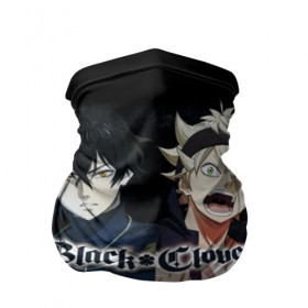 Бандана-труба 3D с принтом Black Clover в Кировске, 100% полиэстер, ткань с особыми свойствами — Activecool | плотность 150‒180 г/м2; хорошо тянется, но сохраняет форму | black clover | manga | аниме | астер | магия | манга | черный клевер