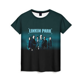 Женская футболка 3D с принтом Linkin Park в Кировске, 100% полиэфир ( синтетическое хлопкоподобное полотно) | прямой крой, круглый вырез горловины, длина до линии бедер | bennington | chester | linkin park | альтернативный | беннингтон | группа | ленкин | линкин | майк | метал | музыкант | ню | нюметал | парк | певец | рок | рэп | честер | электроник