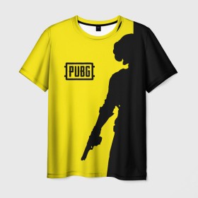 Мужская футболка 3D с принтом PUBG в Кировске, 100% полиэфир | прямой крой, круглый вырез горловины, длина до линии бедер | playerunknowns battlegrounds | pubg