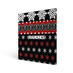 Холст квадратный с принтом Праздничный Ramones в Кировске, 100% ПВХ |  | ramones | группа | джонни | джоуи | ди ди томми | знак | красный | марк | надпись | новогодний | новый год | панк | поп | праздник | раманес | раманэс | рамон | рамонес | рамонэс | рамоун | рамоунз | рамоунс