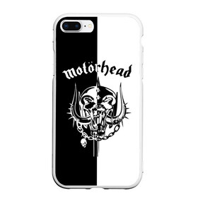 Чехол для iPhone 7Plus/8 Plus матовый с принтом Motorhead в Кировске, Силикон | Область печати: задняя сторона чехла, без боковых панелей | larry wallis | lucas fox | motorhead | motrhead | группа | кэмпбелл | лемми | метал | микки ди | мотор хед | моторхед | рок | тейлор | фил | хард | хардрок | хеви | хевиметал