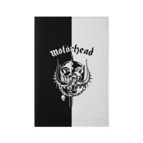 Обложка для паспорта матовая кожа с принтом Motorhead в Кировске, натуральная матовая кожа | размер 19,3 х 13,7 см; прозрачные пластиковые крепления | larry wallis | lucas fox | motorhead | motrhead | группа | кэмпбелл | лемми | метал | микки ди | мотор хед | моторхед | рок | тейлор | фил | хард | хардрок | хеви | хевиметал