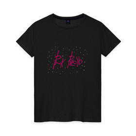 Женская футболка хлопок с принтом Pink Phloyd в Кировске, 100% хлопок | прямой крой, круглый вырез горловины, длина до линии бедер, слегка спущенное плечо | dead dynasty | pharaoh | pink phloyd | мертвая династия | фараон
