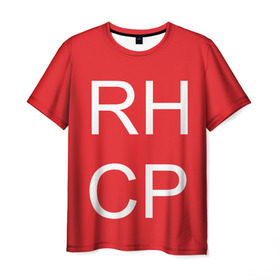 Мужская футболка 3D с принтом RHCP в Кировске, 100% полиэфир | прямой крой, круглый вырез горловины, длина до линии бедер | frusciante | red hot chilli peppers | rock | кидис | перцы | рэд хот | фли | фрушчанте | чилли пэпперс | энтони киддис