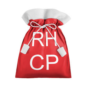 Подарочный 3D мешок с принтом RHCP в Кировске, 100% полиэстер | Размер: 29*39 см | Тематика изображения на принте: frusciante | red hot chilli peppers | rock | кидис | перцы | рэд хот | фли | фрушчанте | чилли пэпперс | энтони киддис