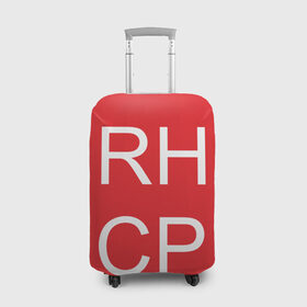 Чехол для чемодана 3D с принтом RHCP в Кировске, 86% полиэфир, 14% спандекс | двустороннее нанесение принта, прорези для ручек и колес | frusciante | red hot chilli peppers | rock | кидис | перцы | рэд хот | фли | фрушчанте | чилли пэпперс | энтони киддис