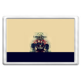 Магнит 45*70 с принтом Группа Linkin Park в Кировске, Пластик | Размер: 78*52 мм; Размер печати: 70*45 | Тематика изображения на принте: 