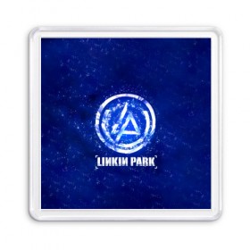 Магнит 55*55 с принтом Linkin Park в Кировске, Пластик | Размер: 65*65 мм; Размер печати: 55*55 мм | 