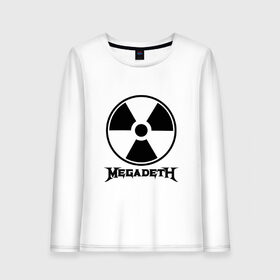 Женский лонгслив хлопок с принтом Megadeth в Кировске, 100% хлопок |  | megadet | megadeth | группа | дирк вербурен | дэвид эллефсон | дэйв мастейн | кико лоурейро | мегадет | мегадетх | метал | рок | трэш | трэшметал | тяжелый | хард | хардрок | хеви | хевиметал