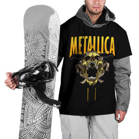 Накидка на куртку 3D с принтом Metallica в Кировске, 100% полиэстер |  | Тематика изображения на принте: 