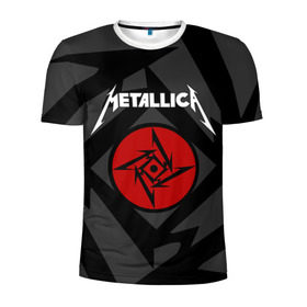 Мужская футболка 3D спортивная с принтом Metallica в Кировске, 100% полиэстер с улучшенными характеристиками | приталенный силуэт, круглая горловина, широкие плечи, сужается к линии бедра | american | band | cliff burton | dave mustaine | hard | james hatfield | jason newsted | kirk hammett | lars ulrich | metal | metallica | robert trujillo | rock | ron mcgowney | thrash | американская | джеймс хэтфилд | ларс ул | метал группа | трэш метал 
