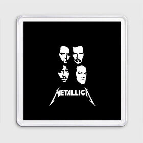 Магнит 55*55 с принтом Metallica в Кировске, Пластик | Размер: 65*65 мм; Размер печати: 55*55 мм | american | band | cliff burton | dave mustaine | hard | james hatfield | jason newsted | kirk hammett | lars ulrich | metal | metallica | robert trujillo | rock | ron mcgowney | thrash | американская | джеймс хэтфилд | ларс ул | метал группа | трэш метал 