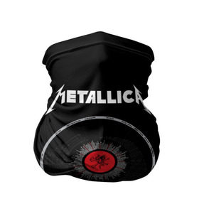 Бандана-труба 3D с принтом Metallica в Кировске, 100% полиэстер, ткань с особыми свойствами — Activecool | плотность 150‒180 г/м2; хорошо тянется, но сохраняет форму | 