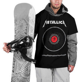 Накидка на куртку 3D с принтом Metallica в Кировске, 100% полиэстер |  | Тематика изображения на принте: 