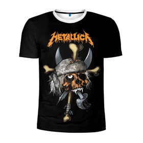 Мужская футболка 3D спортивная с принтом Metallica в Кировске, 100% полиэстер с улучшенными характеристиками | приталенный силуэт, круглая горловина, широкие плечи, сужается к линии бедра | american | band | cliff burton | dave mustaine | hard | james hatfield | jason newsted | kirk hammett | lars ulrich | metal | metallica | robert trujillo | rock | ron mcgowney | thrash | американская | джеймс хэтфилд | ларс ул | метал группа | трэш метал 