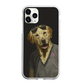 Чехол для iPhone 11 Pro Max матовый с принтом Mr Peanutbutter в Кировске, Силикон |  | bojack horseman | mr peanutbutter | конь боджек | лошадь боджек | мистер подхвост