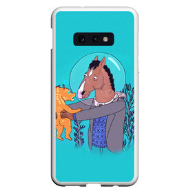 Чехол для Samsung S10E с принтом BoJack в Кировске, Силикон | Область печати: задняя сторона чехла, без боковых панелей | bojack horseman | конь боджек | лошадь боджек