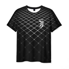 Мужская футболка 3D с принтом Juventus 2018 Line в Кировске, 100% полиэфир | прямой крой, круглый вырез горловины, длина до линии бедер | fc | juventus | спорт | спортивные | фк | футбол | футбольный клуб | ювентус