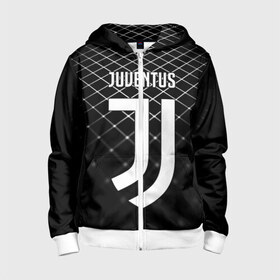 Детская толстовка 3D на молнии с принтом JUVENTUS STRIPES STYLE в Кировске, 100% полиэстер |  манжеты и пояс оформлены широкой мягкой резинкой, двухслойный капюшон со шнурком для регулировки, спереди карманы и застежка-молния
 | Тематика изображения на принте: fc | juventus | спорт | спортивные | фк | футбол | ювентус