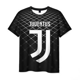 Мужская футболка 3D с принтом Juventus 2018 Line в Кировске, 100% полиэфир | прямой крой, круглый вырез горловины, длина до линии бедер | Тематика изображения на принте: fc | juventus | спорт | спортивные | фк | футбол | ювентус