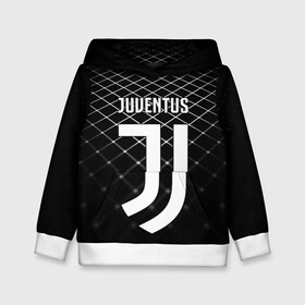 Детская толстовка 3D с принтом JUVENTUS STRIPES STYLE в Кировске, 100% полиэстер | двухслойный капюшон со шнурком для регулировки, мягкие манжеты на рукавах и по низу толстовки, спереди карман-кенгуру с мягким внутренним слоем | Тематика изображения на принте: fc | juventus | спорт | спортивные | фк | футбол | ювентус