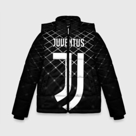 Зимняя куртка для мальчиков 3D с принтом JUVENTUS STRIPES STYLE в Кировске, ткань верха — 100% полиэстер; подклад — 100% полиэстер, утеплитель — 100% полиэстер | длина ниже бедра, удлиненная спинка, воротник стойка и отстегивающийся капюшон. Есть боковые карманы с листочкой на кнопках, утяжки по низу изделия и внутренний карман на молнии. 

Предусмотрены светоотражающий принт на спинке, радужный светоотражающий элемент на пуллере молнии и на резинке для утяжки | fc | juventus | спорт | спортивные | фк | футбол | ювентус