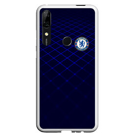 Чехол для Honor P Smart Z с принтом Chelsea 2018 Uniform в Кировске, Силикон | Область печати: задняя сторона чехла, без боковых панелей | chelsea | fc | спорт | спортивные | фк | футбол | челси