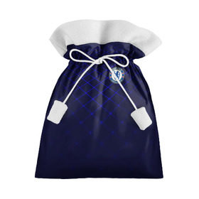 Подарочный 3D мешок с принтом Chelsea 2018 Uniform в Кировске, 100% полиэстер | Размер: 29*39 см | Тематика изображения на принте: chelsea | fc | спорт | спортивные | фк | футбол | челси